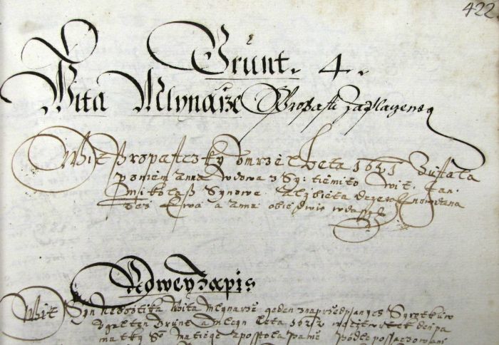 Cukmantl – rok 1562